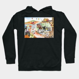 Fall in the forest Hoodie